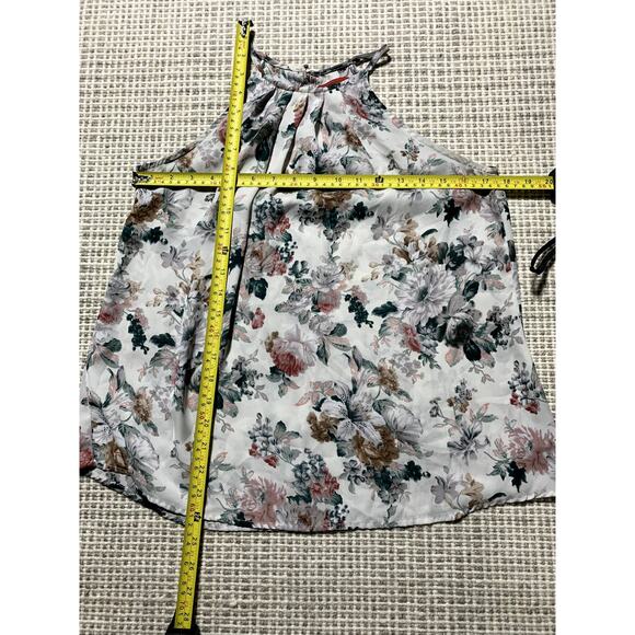 Akira Chicago Red Label Womens S Floral Sleeveless Flowy Tank Top - Picture 8 of 8